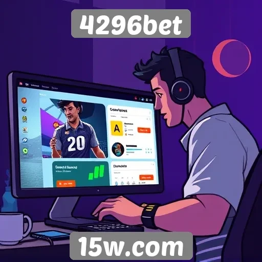 Análise da interface do usuário no site 4296bet